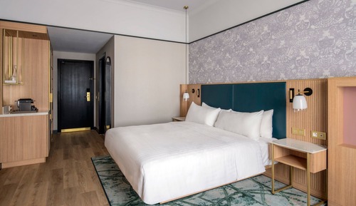 Estudio Deluxe, 1 cama de matrimonio grande, no fumadores