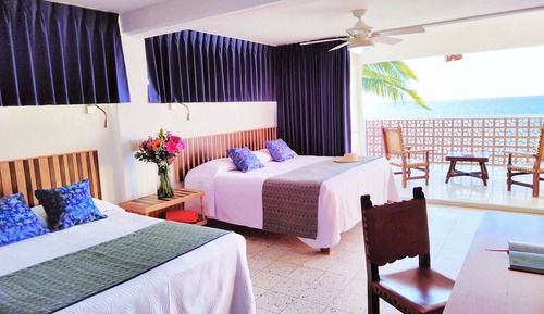 Habitación superior, vistas al mar