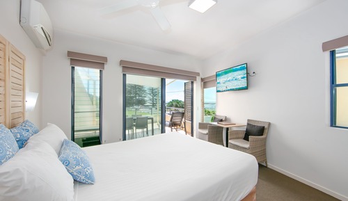 Habitación superior, 1 cama de matrimonio, vistas al mar