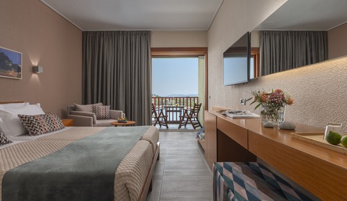 Habitación superior, vistas al mar