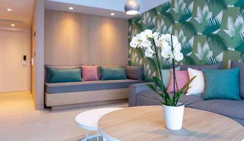 Suite familiar, vistas al mar