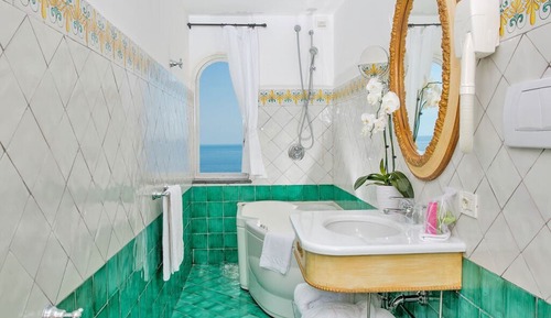 Habitación clásica doble, balcón, vistas al mar
