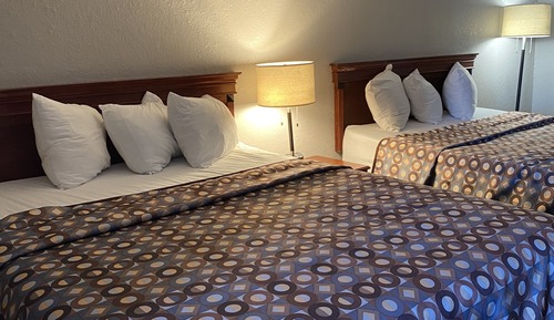 Habitación, 2 camas de matrimonio, accesible para personas con discapacidad, no fumadores
