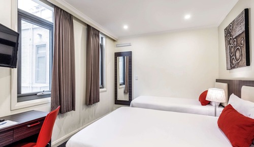 Habitación doble superior, varias camas