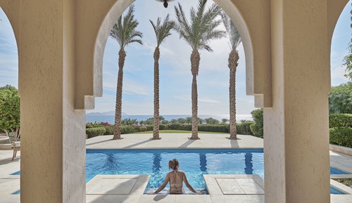 Suite presidencial, 1 cama de matrimonio grande (2 King View Red Sea)