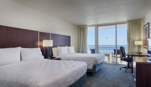 Habitación Premium, 2 camas de matrimonio, vistas al mar, frente al mar