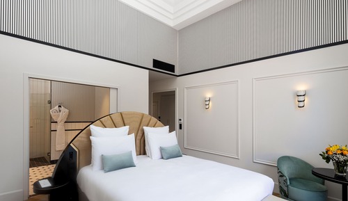 Suite junior, 1 cama doble, terraza (ground floor with private pool)