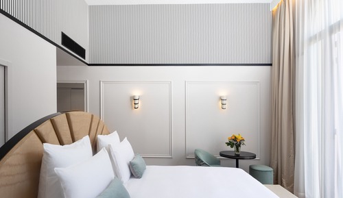 Suite junior, 1 cama doble, balcón