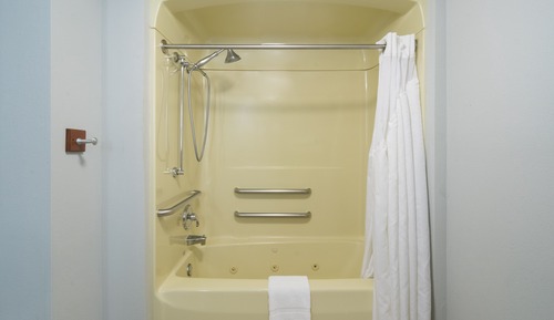 Habitación estándar, 1 cama de matrimonio grande, accesible en silla de ruedas (Roll-In Shower)