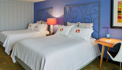 Suite, varias camas, patio (Double Queen Suite with Patio)