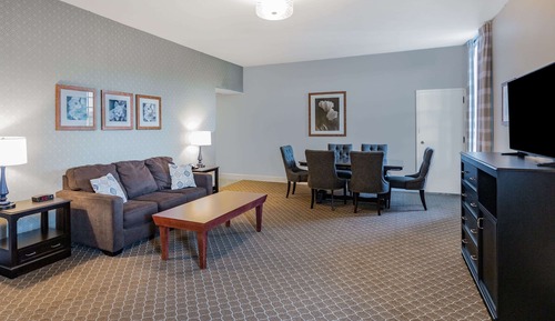 Suite Deluxe, 2 camas de matrimonio, no fumadores (Parlor)