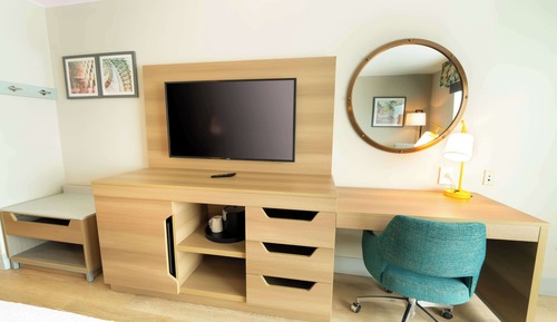 Habitación, 2 camas de matrimonio, accesible para personas con discapacidad (Hearing)