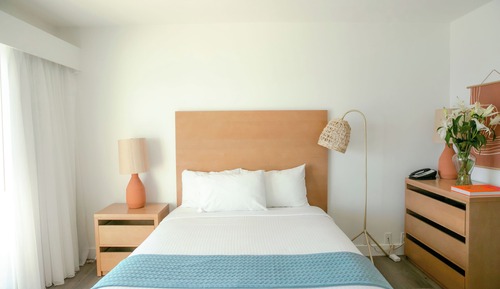 Habitación, 1 cama de matrimonio, frente al mar