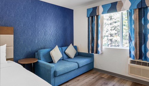 Habitación estándar, 2 camas de matrimonio, no fumadores, frigorífico y microondas