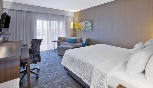 Habitación Deluxe, 1 cama de matrimonio grande con sofá cama