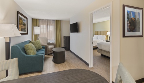 Suite estudio, 2 camas de matrimonio