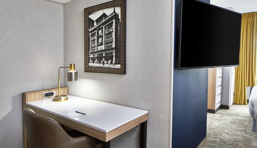 Estudio, 1 cama de matrimonio grande con sofá cama (Hearing Accessible)