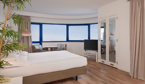 Habitación Deluxe con 2 camas individuales, vistas al mar