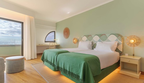Habitación con 1 cama doble o 2 individuales, vistas al mar (Extra Bed)