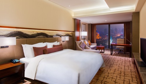 Habitación Premium, 1 cama de matrimonio grande, acceso al Business Lounge, vistas a la ciudad