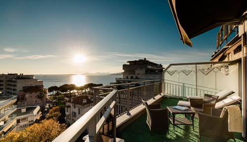 Suite, vistas al mar