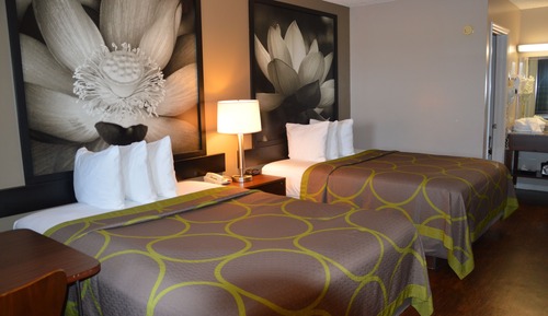Habitación, 2 camas de matrimonio, no fumadores