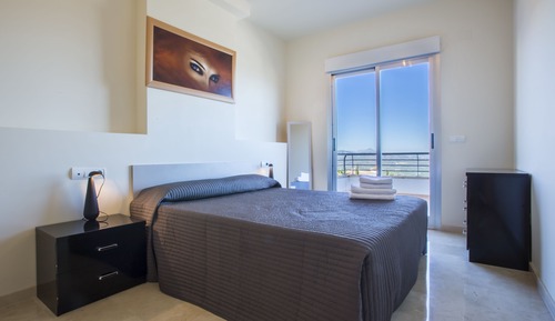Apartamento Deluxe, 3 habitaciones, vistas al mar (Con Acceso Spa)