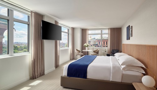 Habitación Premium, 1 cama de matrimonio grande, en esquina (Skyline View)