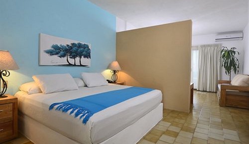 Habitación familiar, vistas al mar