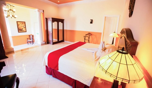 Master Suite with One King Bed & Spa Bath - Garden View