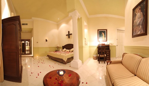 Suite junior, 1 habitación, bañera de hidromasaje, vistas al jardín