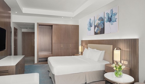 Hilton, Habitación, 1 cama de matrimonio grande