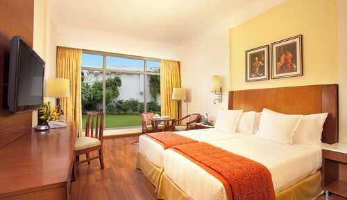 Habitación Deluxe, 2 camas individuales, vistas al jardín (Executive Club Exclusive Twin)