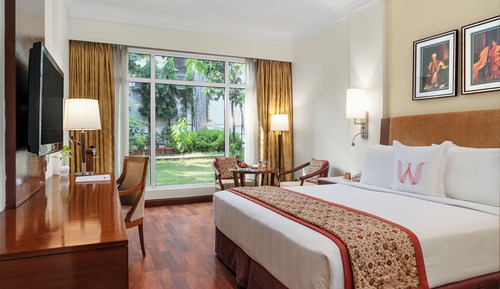 Habitación Deluxe, 1 cama de matrimonio grande, vistas al jardín (Executive Club Exclusive Double)