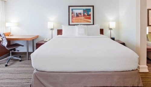 Suite, 1 cama de matrimonio grande con sofá cama