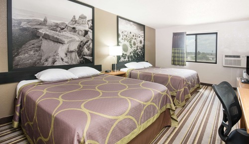 Habitación, 2 camas de matrimonio, no fumadores