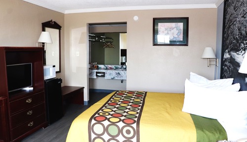 Habitación, 1 cama de matrimonio grande, microondas