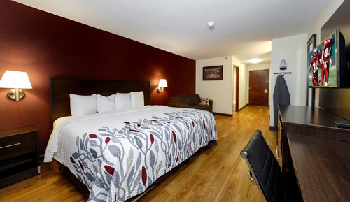 Habitación superior, 1 cama de matrimonio grande, bañera de hidromasaje (Smoke Free)