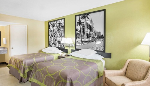 Habitación Deluxe, 2 camas dobles, no fumadores, frigorífico y microondas