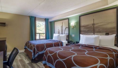 Habitación estándar, 2 camas de matrimonio, fumadores