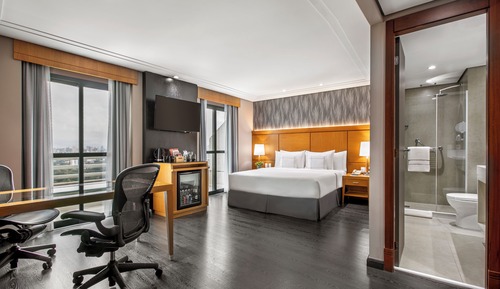Habitación Premium, 1 cama de matrimonio grande, balcón