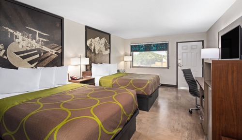 Habitación estándar, 2 camas de matrimonio