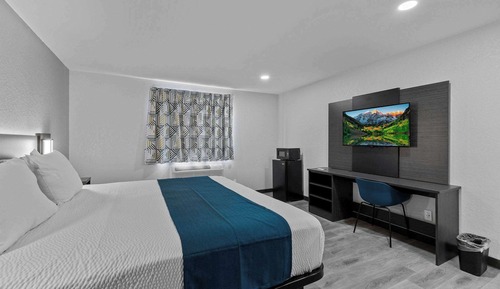 Habitación estándar, 1 cama de matrimonio grande, no fumadores, frigorífico y microondas