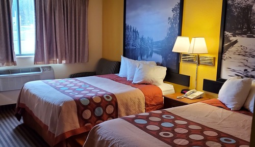 Habitación estándar, 2 camas de matrimonio, fumadores