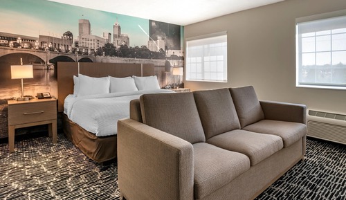 Suite, 1 cama de matrimonio grande con sofá cama, no fumadores