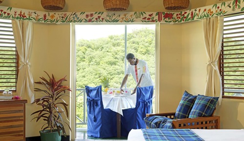 Habitación superior, vistas al mar
