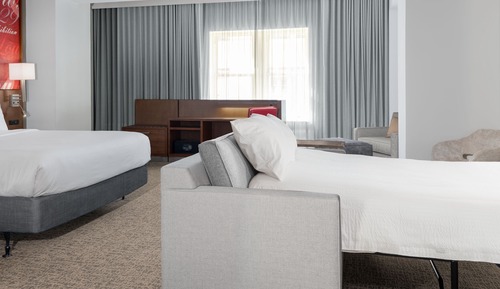 Suite junior, 1 cama de matrimonio grande con sofá cama