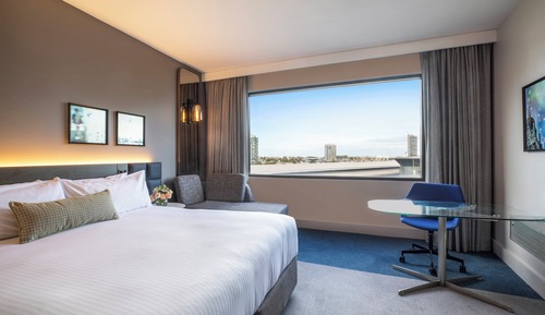 Habitación estándar, 1 cama de matrimonio grande, vistas al río