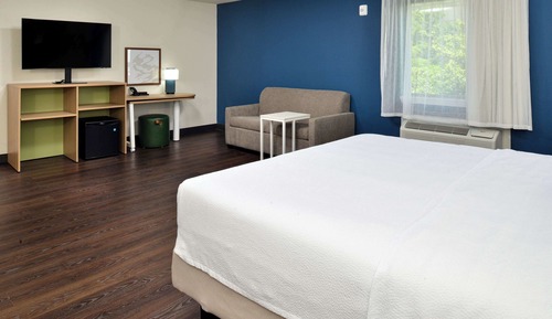 Habitación, 1 cama de matrimonio grande con sofá cama