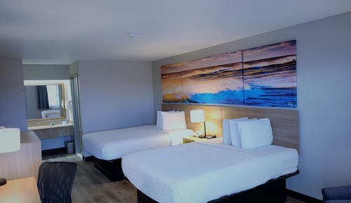 Habitación estándar, 2 camas de matrimonio